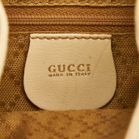 Gucci Rucksack aus Leder in Weiß