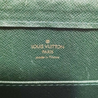 Louis Vuitton Clutch Bag Leather in Green