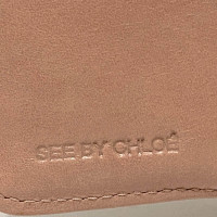 See By Chloé Täschchen/Portemonnaie aus Leder in Rosa / Pink