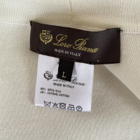 Loro Piana Vest Silk in White