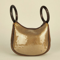 Tod's Handbag Leather in Gold
