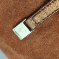 Tiffany & Co. Umhängetasche aus Leder in Braun