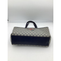 Gucci Shopper Leer in Blauw