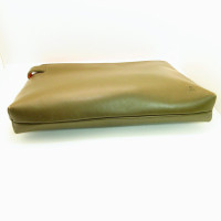 Balenciaga Clutch Leer in Beige