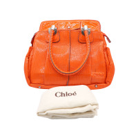 Chloé Tote bag in Pelle in Arancio