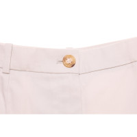 Hermès Trousers Cotton in Beige