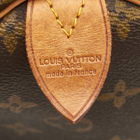 Louis Vuitton Speedy 30 in Tela in Marrone