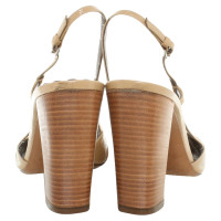 Moschino Sandaletten aus Lackleder