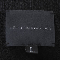 Hôtel Particulier maglione maglia nera