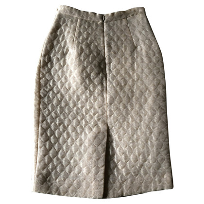 Miu Miu Skirt Silk in Beige