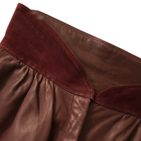 Gianni Versace pantalon en cuir