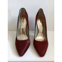 Just Cavalli Pumps/Peeptoes Leather in Bordeaux