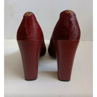 Just Cavalli Pumps/Peeptoes Leather in Bordeaux