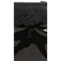Karl Lagerfeld Travel bag Leather in Black