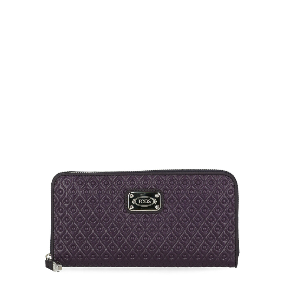 Tod's Bag/Purse Leather in Violet