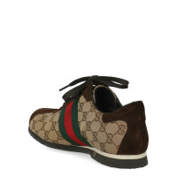 Gucci Sneakers aus Baumwolle in Beige