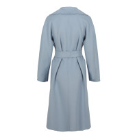 S Max Mara Jacket/Coat Wool in Blue
