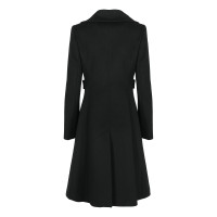 Blumarine Jacket/Coat Wool in Black