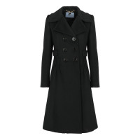 Blumarine Jacket/Coat Wool in Black