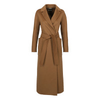 S Max Mara Jacke/Mantel aus Wolle in Braun