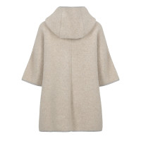 Fabiana Filippi Jacket/Coat Wool in Beige