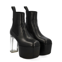 Rick Owens Ankle boots Leather in Black