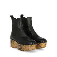 Dries Van Noten Ankle boots Leather in Black