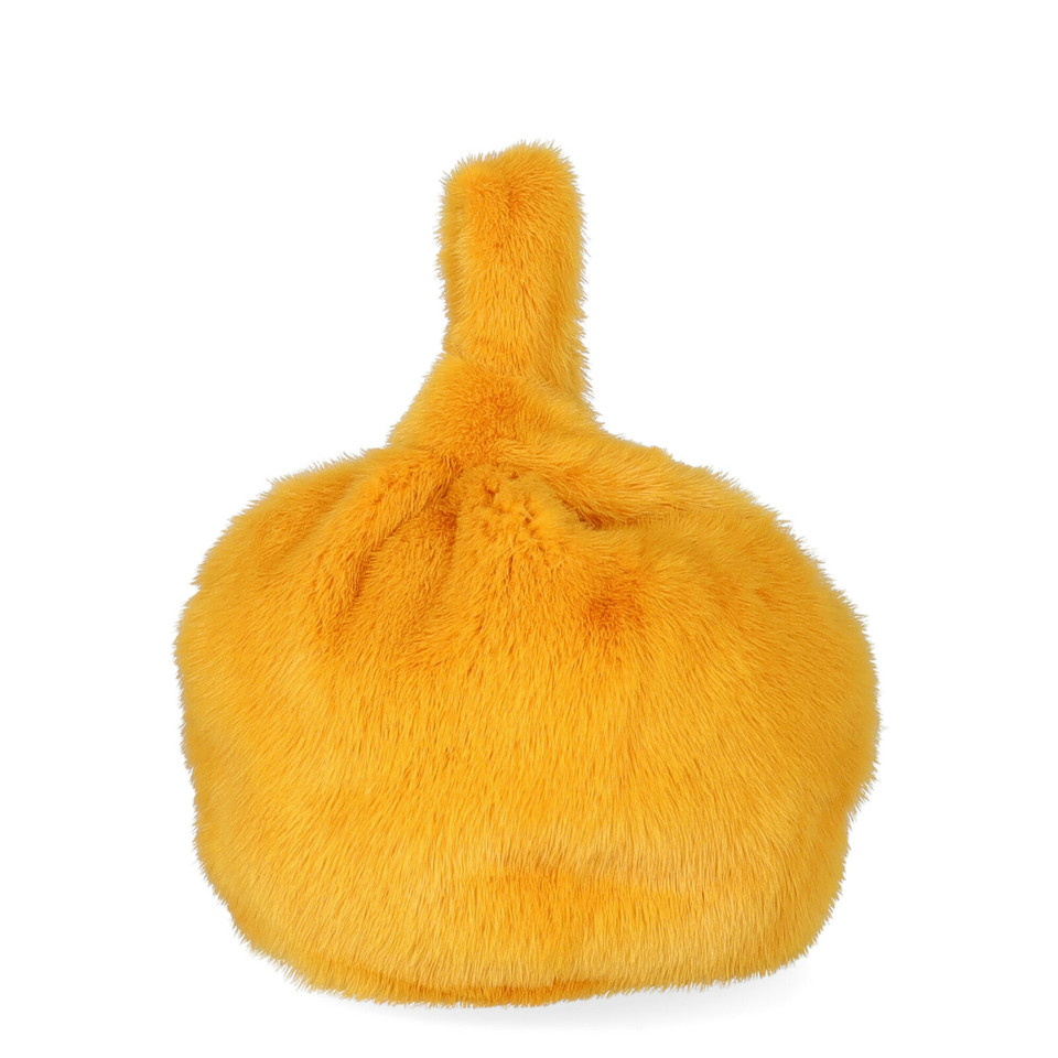 Simonetta Ravizza Handtasche aus Leder in Gelb