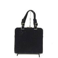 Prada Handbag Suede in Black