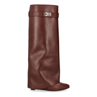 Givenchy Stivali in Pelle in Bordeaux