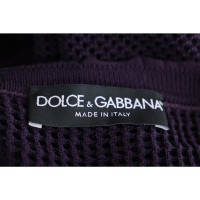 Dolce & Gabbana Strick in Violett