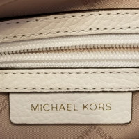 Michael Kors Borsa a tracolla in Pelle in Bianco