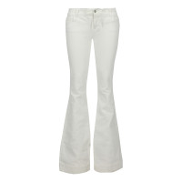 J Brand Trousers Cotton in White