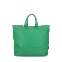 Prada Handtasche aus Leder in Grün