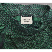 Cecilie Copenhagen Jupe en Coton en Vert