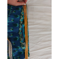 Seventy Trousers Cotton in Turquoise