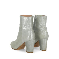 Maison Martin Margiela Ankle boots Leather in Silvery