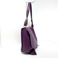 Loewe Shoulder bag Leather in Violet