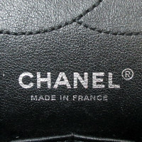 Chanel 2.55 aus Wildleder in Schwarz
