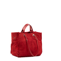 Chanel Deauville Tote in Red