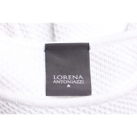 Lorena Antoniazzi Tricot en Coton en Blanc