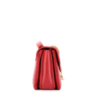 Céline C Bag aus Leder in Rot