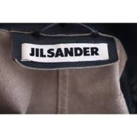 Jil Sander Blazer Leather in Blue