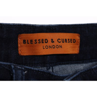 Blessed & Cursed Jeans in Blauw