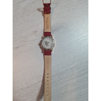 Thomas Sabo Armbanduhr aus Leder in Rot