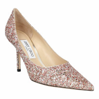 Jimmy Choo Pumps/Peeptoes in Silbern