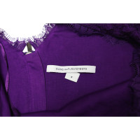 Diane Von Furstenberg Kleid aus Viskose in Violett