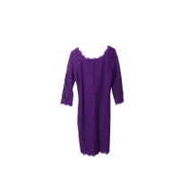 Diane Von Furstenberg Kleid aus Viskose in Violett