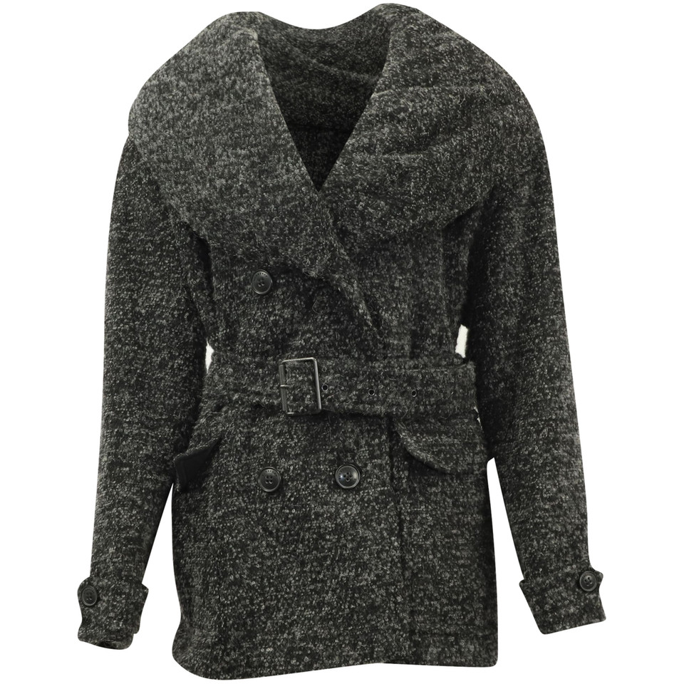 Burberry Jacket/Coat Wool in Grey