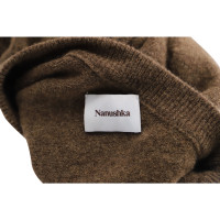 Nanushka  Blazer Wol in Bruin
